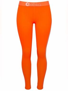 ethika Bright Orange High-Waist Leggings